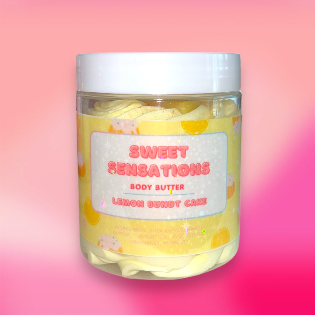 Lemon Bundt Cake Body Butter 🍋🎂