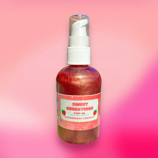Strawberry Body Glow Oil