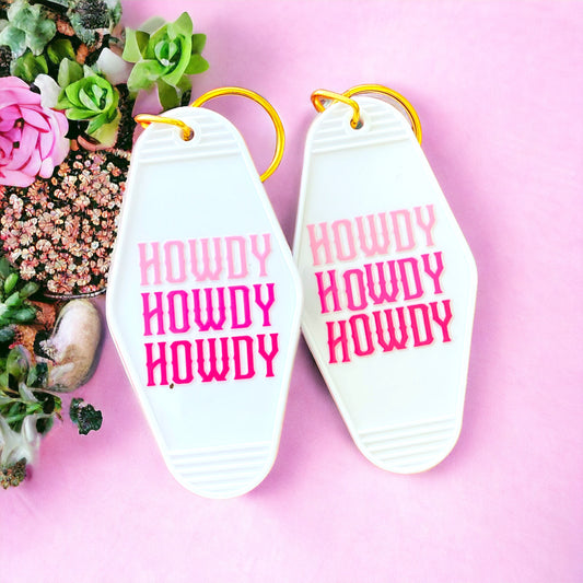 Howdy Keychain