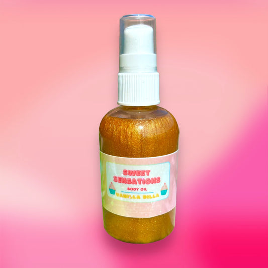 Vanilla Dilla Body Glow Oil
