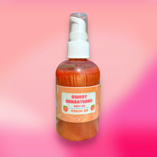 Peach Me Body Glow Oil
