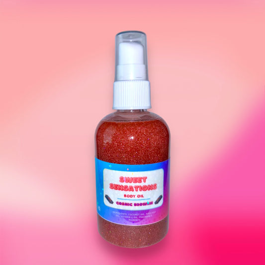 Cosmic Brownie Body Glow Oil