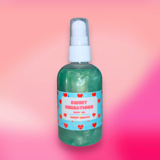 Sweet Hearts Body Glow Oil ❤️