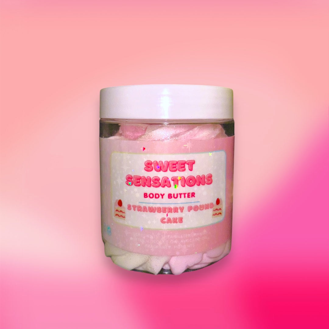 Strawberry Pound Cake Body Butter🍓🎂
