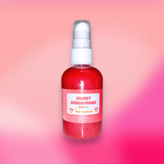 Pink Cowgirl Body Glow Oil
