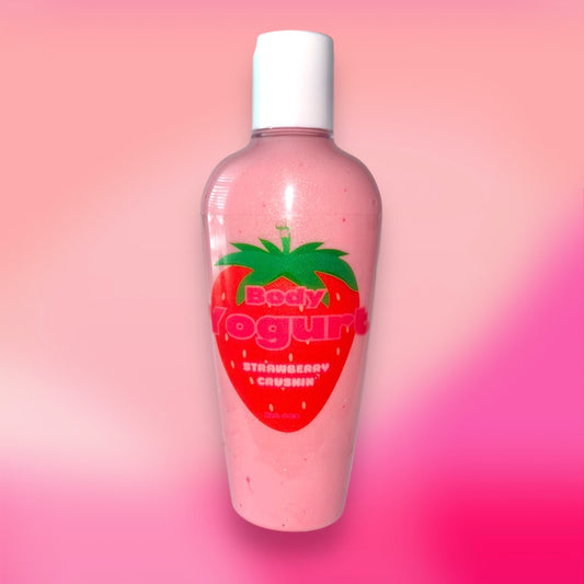 Strawberry Crushin Body Yogurt