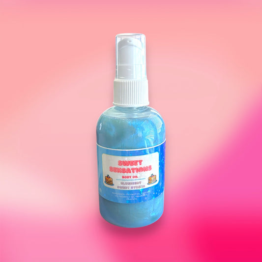 Blueberry Sweet Stacks Body Glow Oil
