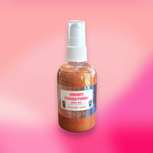 Coffee Cake Body Glow Oil